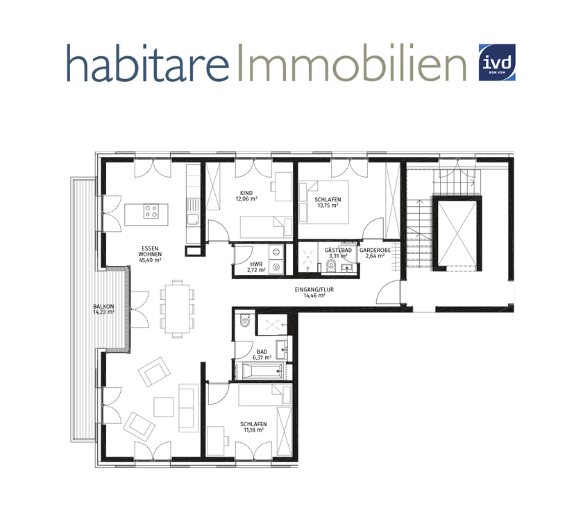 Attraktiver Grundriss