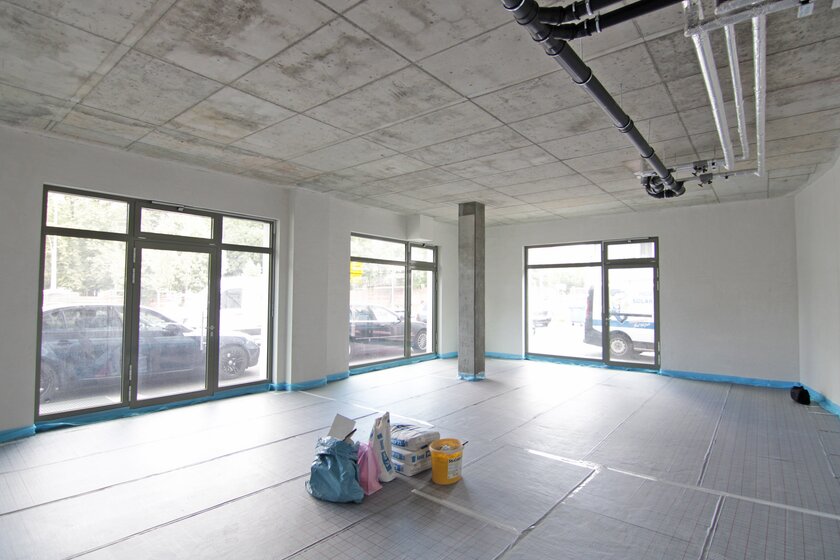 Sehr großer Verkaufsraum