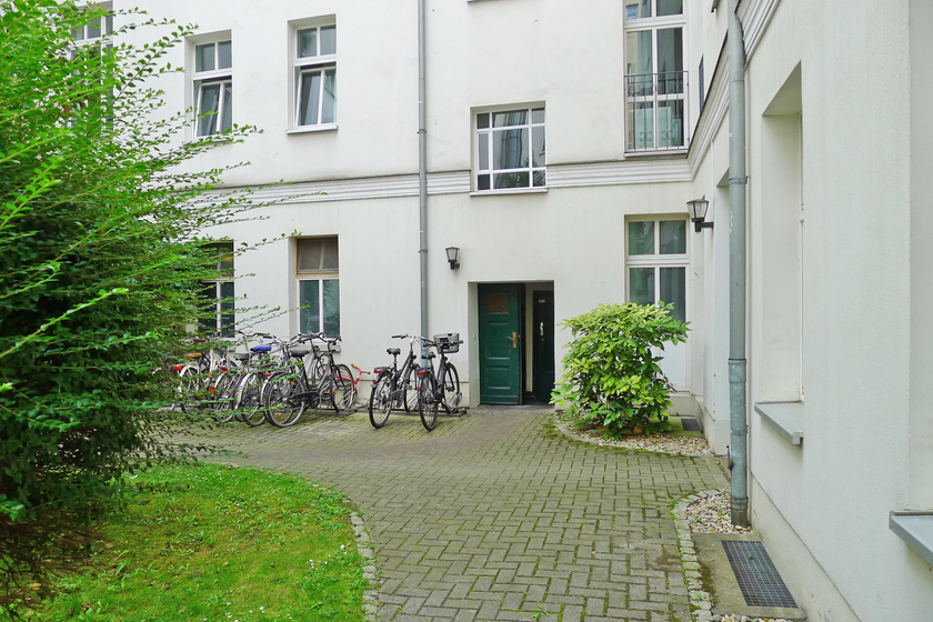 Hübsch angelegter Hof