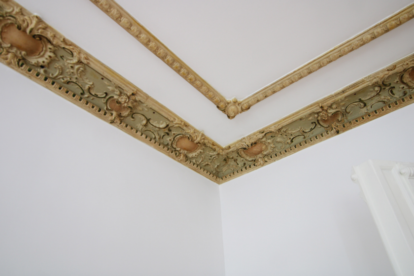 Stuck aus der Bauzeit