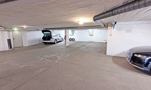 Blick in die Tiefgarage