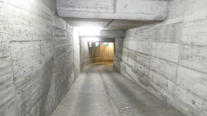 Zufahrt zur Tiefgarage