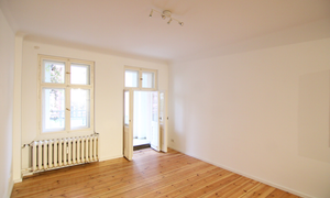 Blick in das Wohnzimmer