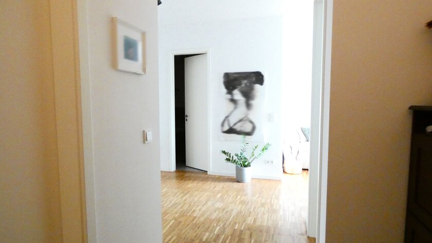 Blick in die Wohnung