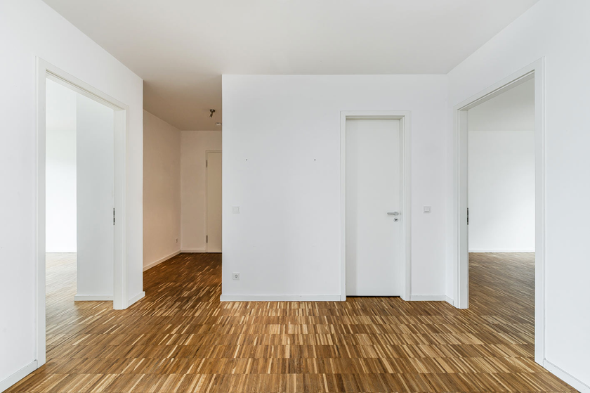 Verbundener Wohn-Küchenbereich