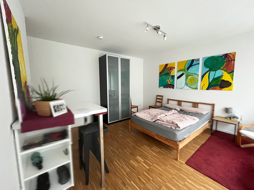 Blick in die Schlafzimmer