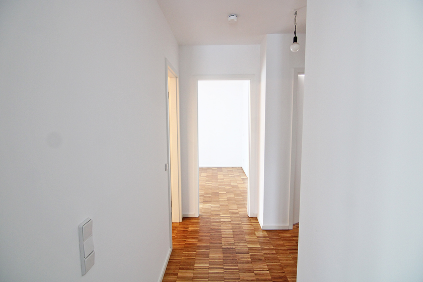 Blick zum hinteren Trakt