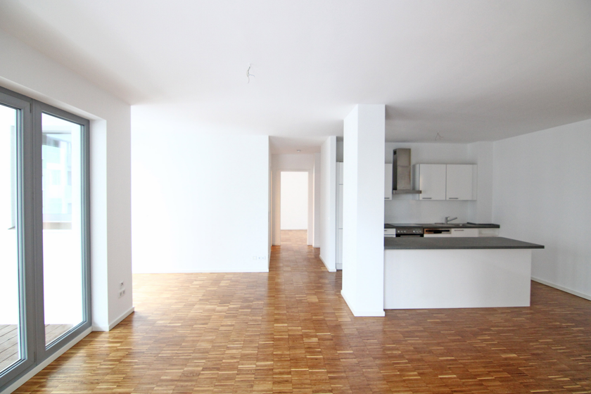 Wohnzimmer/offene Küche