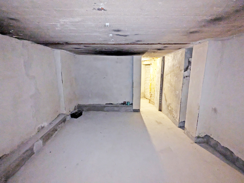 Blick in die Lagerfläche