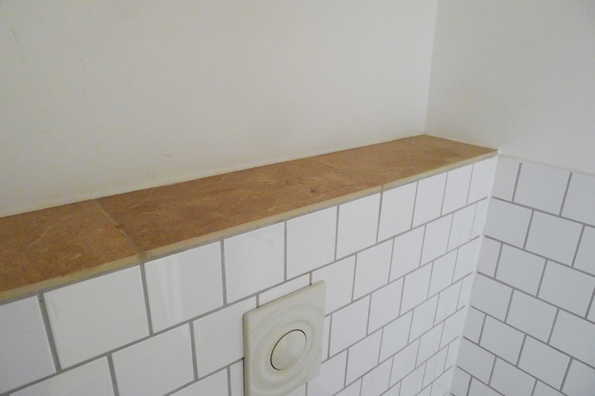 WC der Fläche
