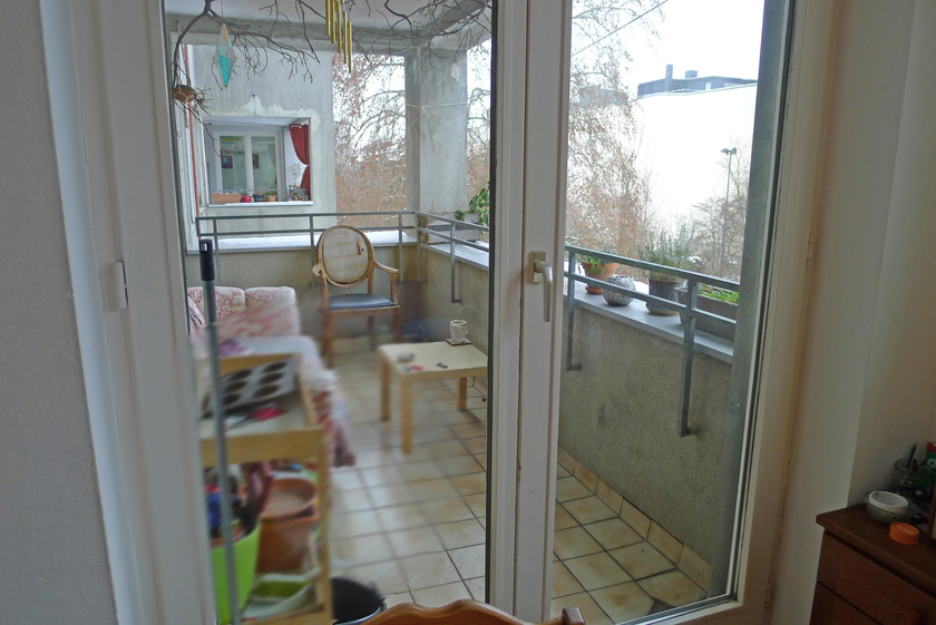 Einblick in die Wohnung