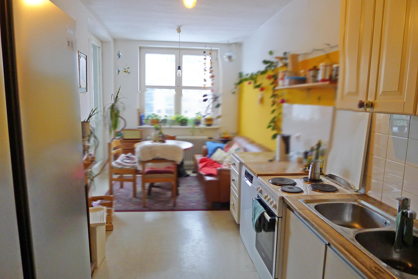 Einblick in die Wohnung