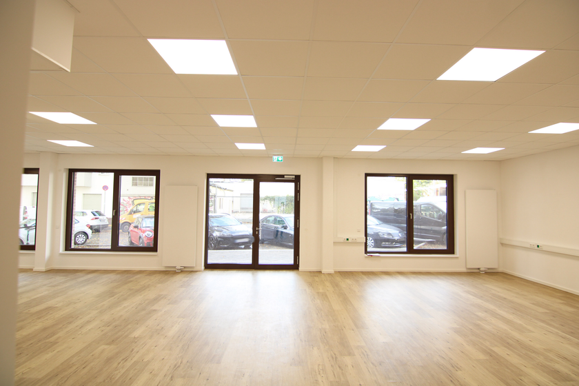 Eindrucksvoller vorderer Raum