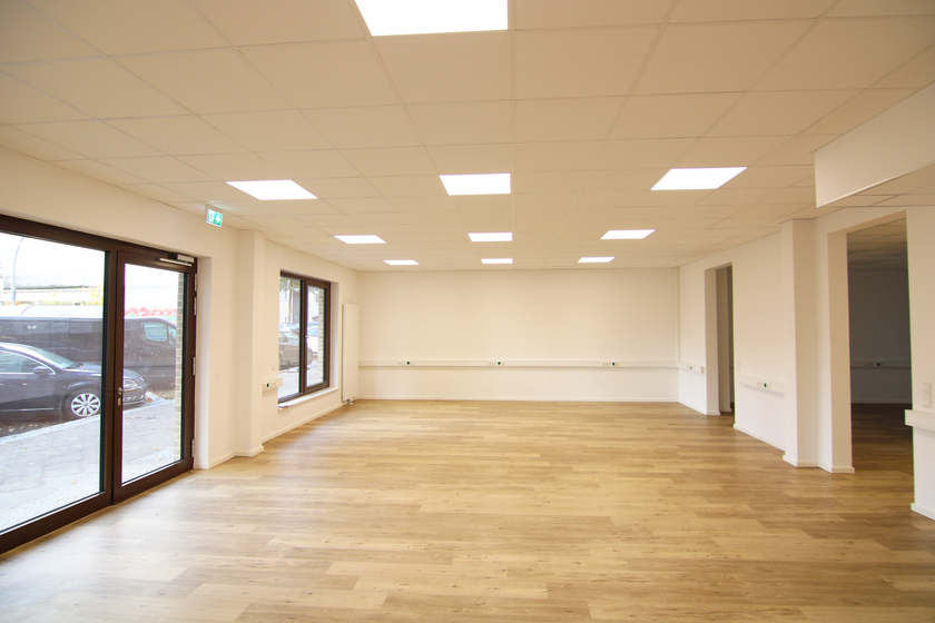 Eindrucksvoller vorderer Raum