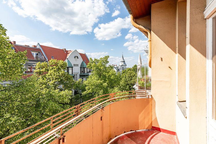 Balkon mit toller Aussicht!