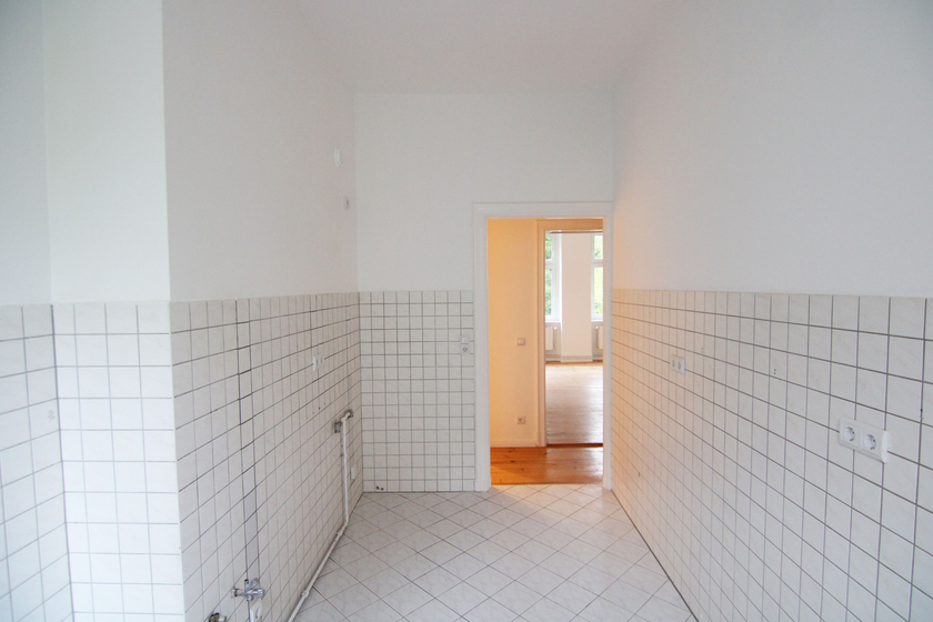 Blick in die Küche