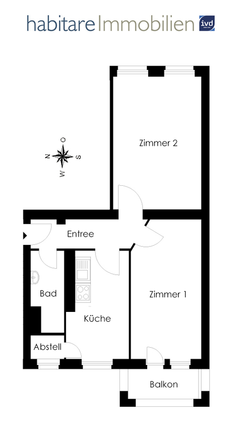 Sehr gelungene Raumaufteilung