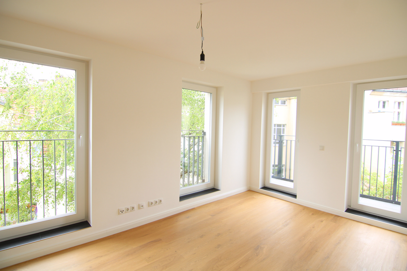 Hübsche, helle Schlafzimmer