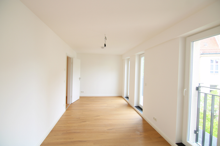 Hübsche, helle Schlafzimmer