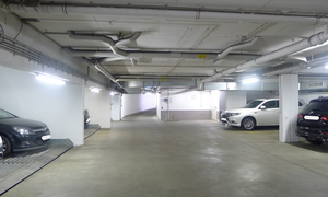 Blick in die Tiefgarage