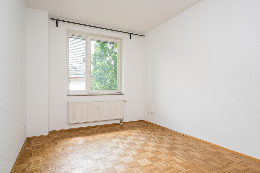 Blick in das Schlafzimmer