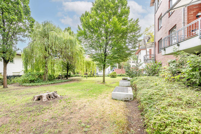 Blick über das Grundstück