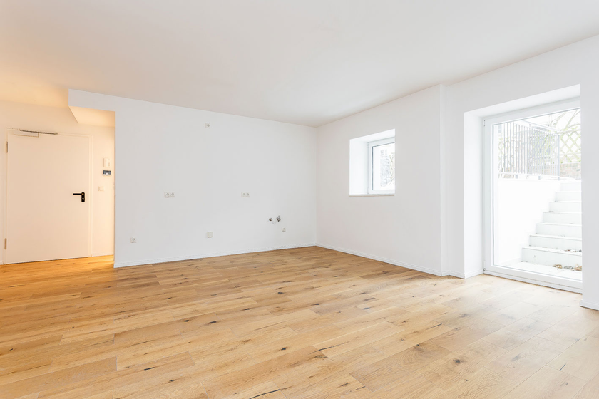 Blick in das große Wohnzimmer
