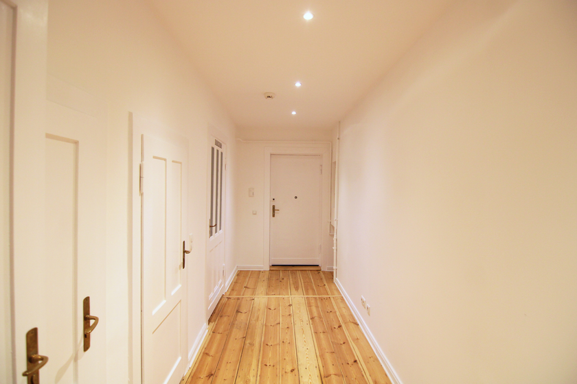 Blick zum Wohnungseingang