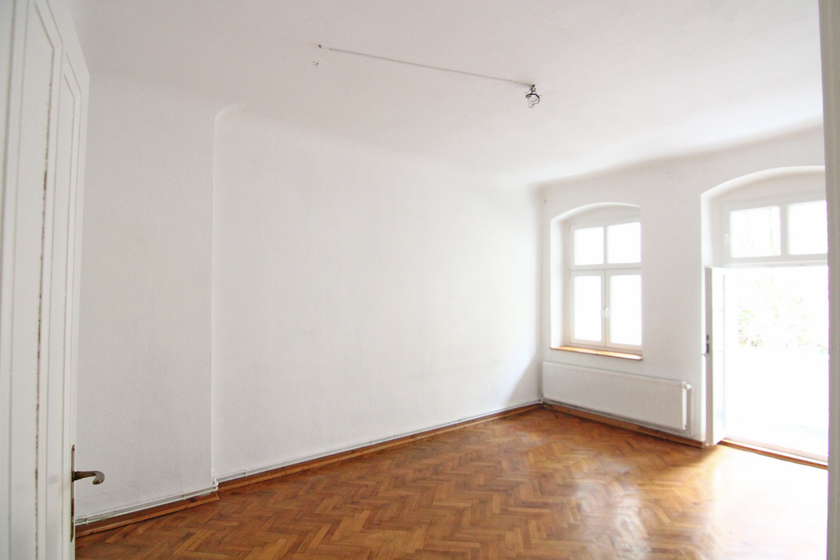 Blick in das Balkonzimmer