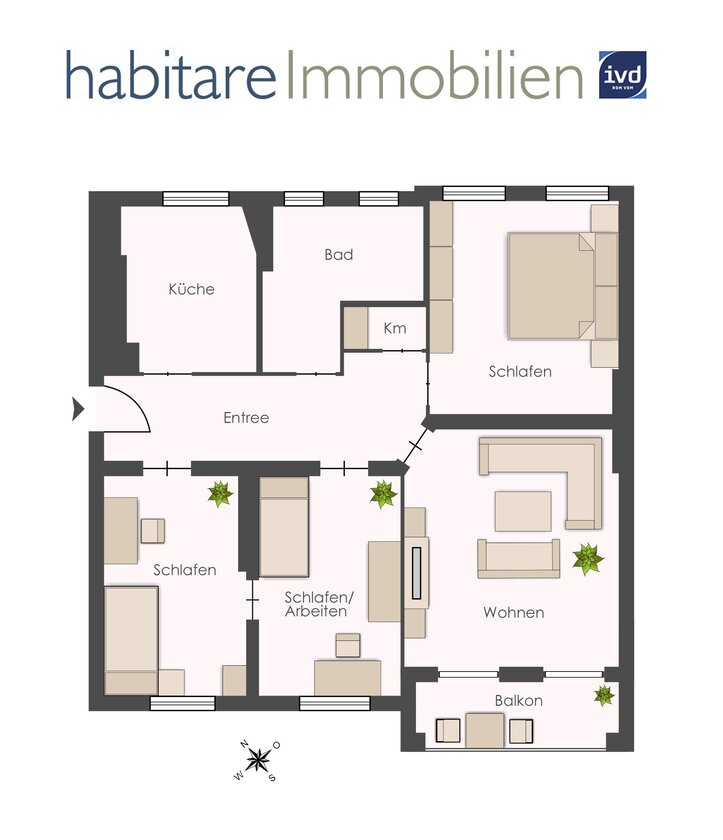 Hervorragender Grundriss!