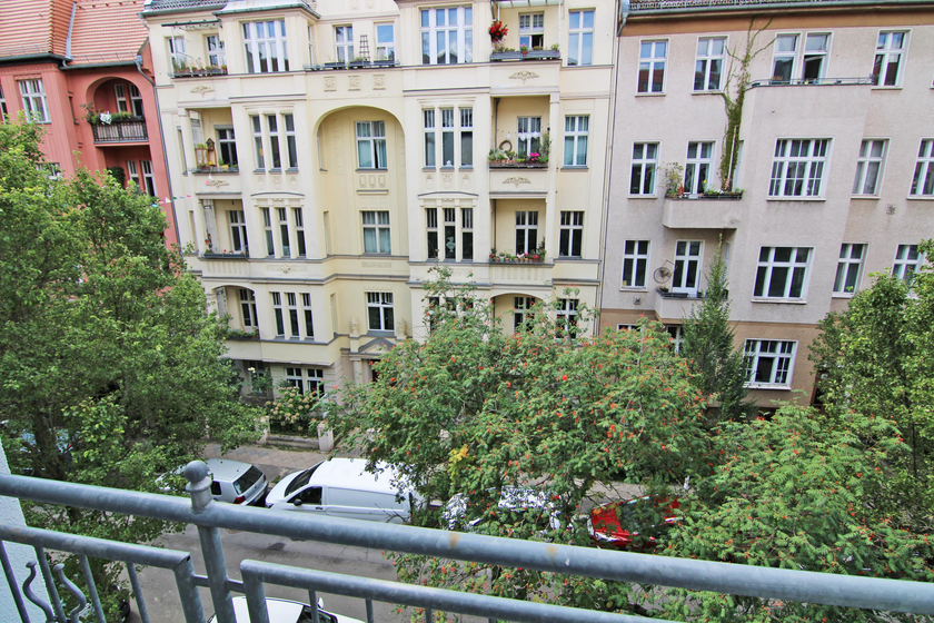 Toller Blick vom Balkon
