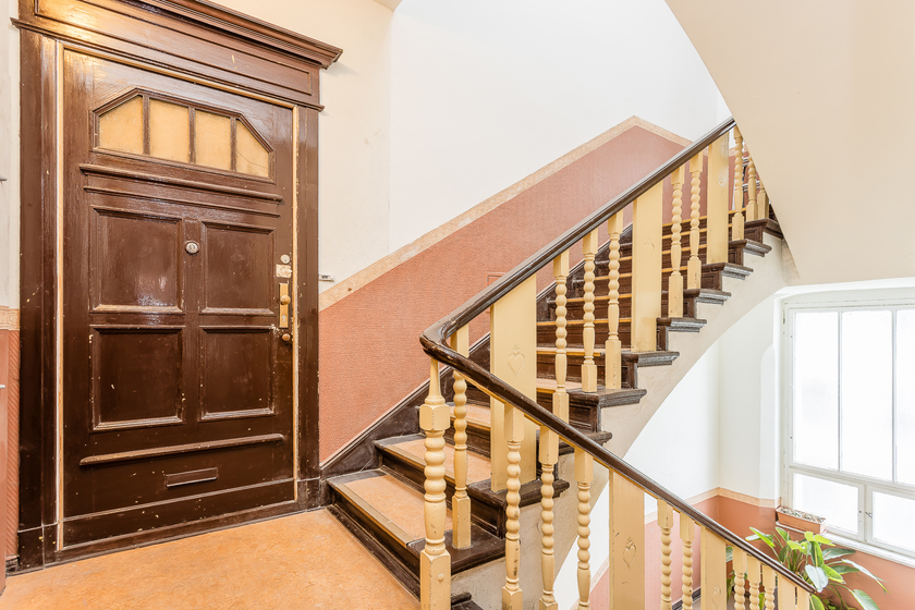 Ambientestarkes Treppenhaus