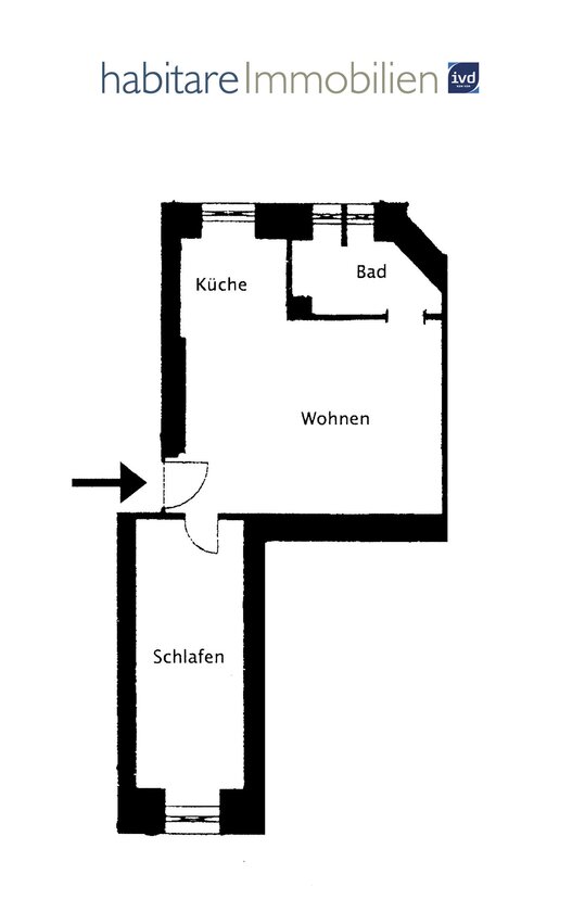 Kleines Wohnglück mit Stil, Balkon und Aufzug - Erstbezug nach Totalmodernisierung, Barfusstraße! - Foto 5
