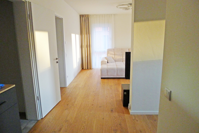 Blick zum Wohnzimmer