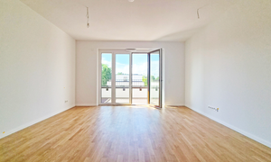 Wohnzimmer mit Sonnenbalkon