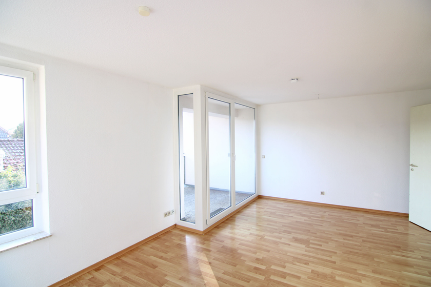 Tolles Wohnzimmer mit Balkon