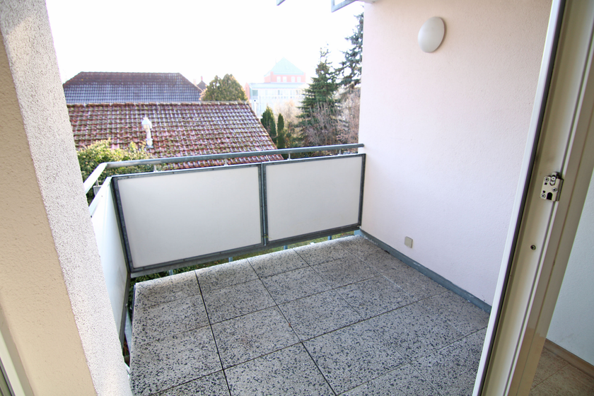 Geräumiger Balkon
