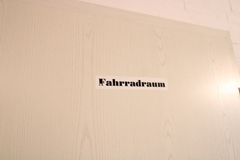 Fahrradraum vorhanden