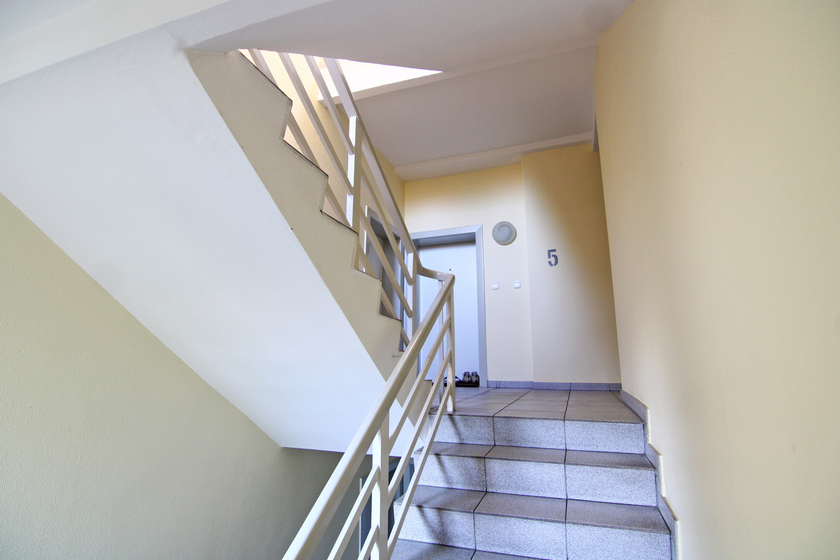 Gepflegtes Treppenhaus