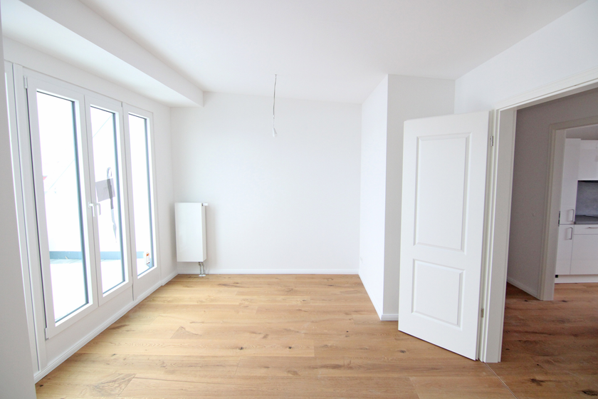 Wohnzimmer mit Terrasse!