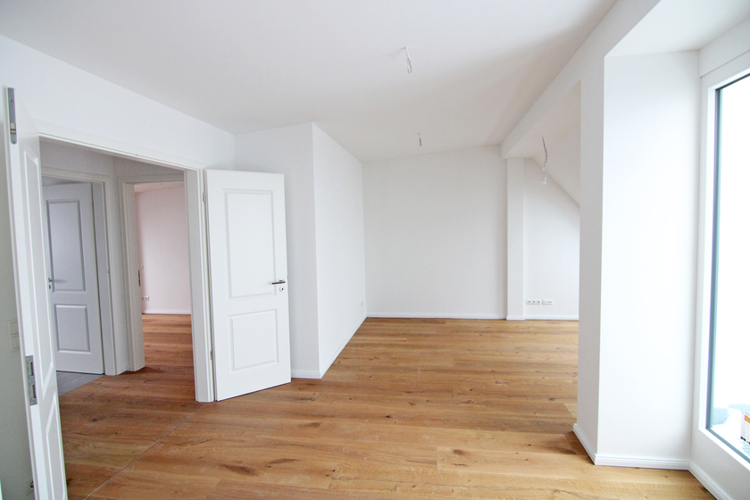 Wohnzimmer mit Terrasse!