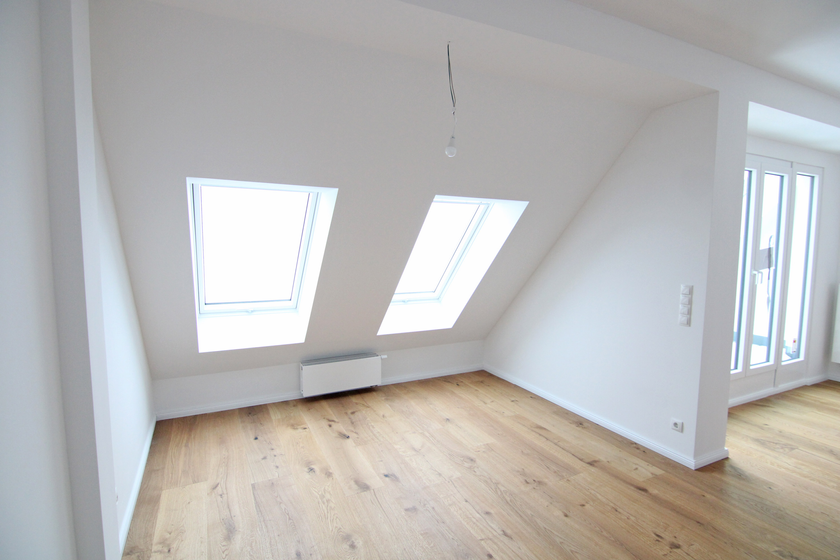 Wohnzimmer mit Terrasse!