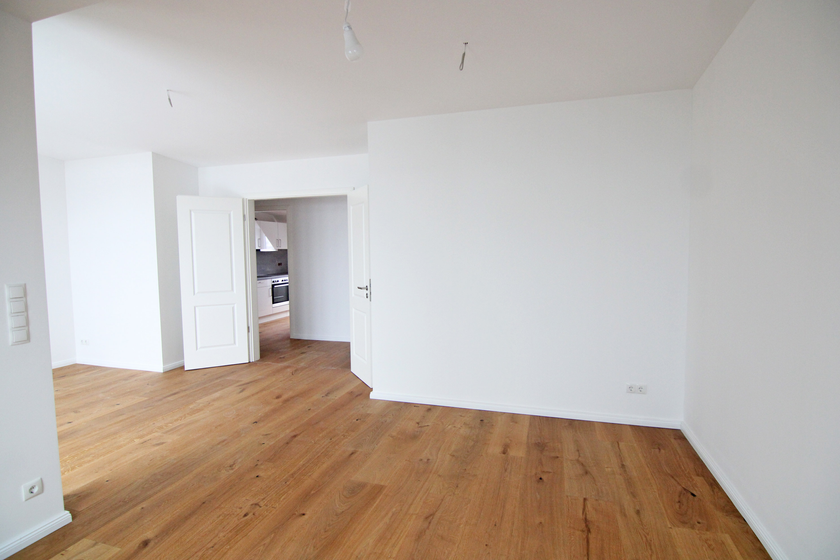 Wohnzimmer mit Terrasse!