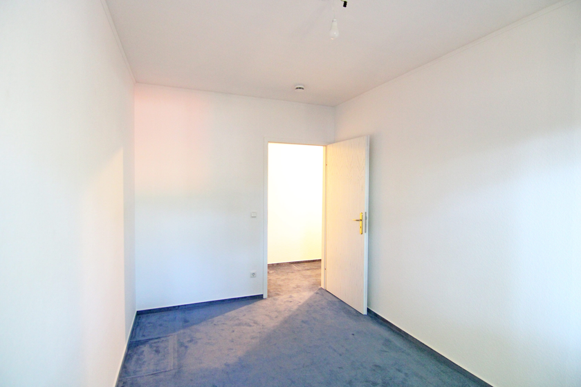 Blick in das Schlafzimmer