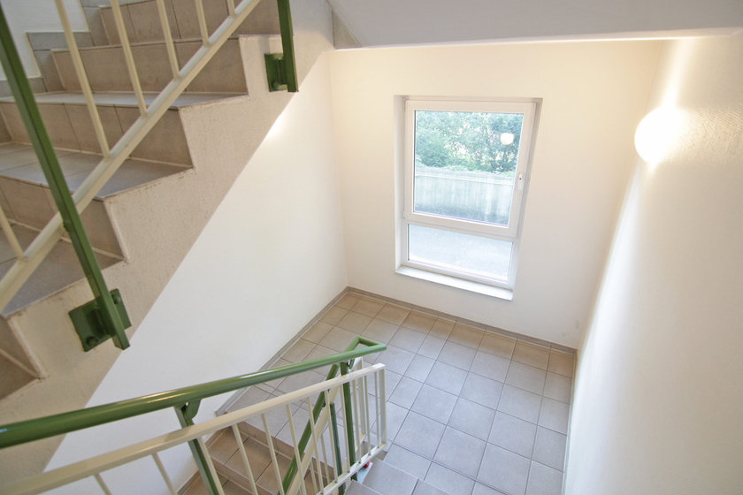 Gepflegtes Treppenhaus