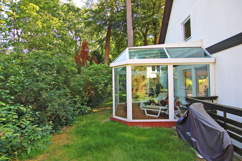 Geräumiger Wintergarten Geräumiger Wintergarten
