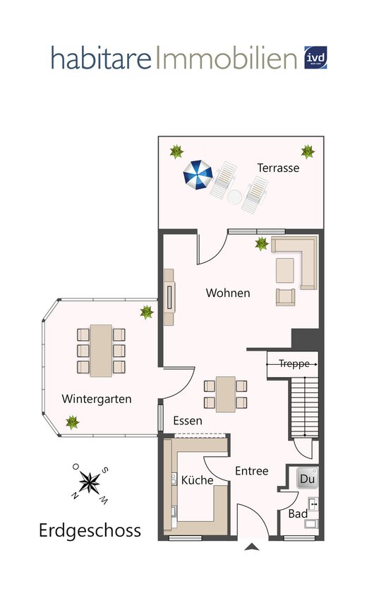 Toller Grundriss: Erdgeschoss Toller Grundriss: Erdgeschoss