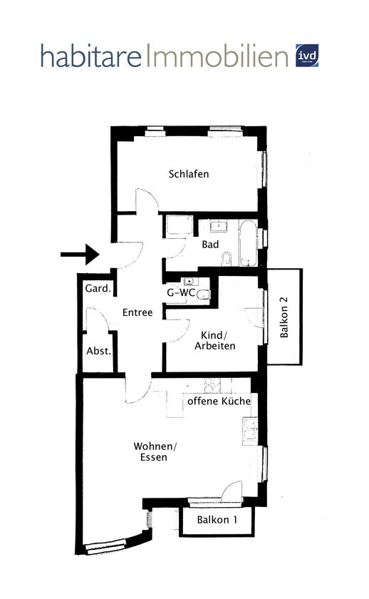 Attraktiver Grundriss