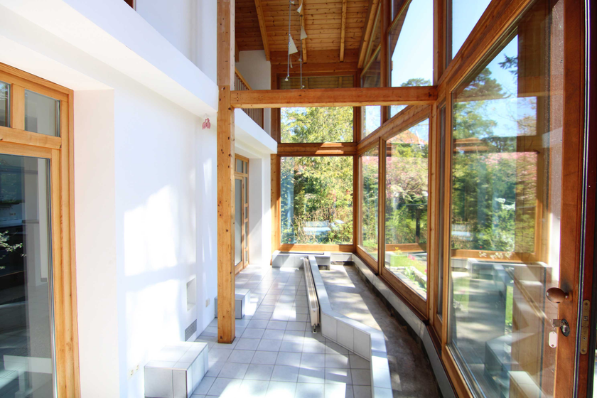 Geräumiger Wintergarten Geräumiger Wintergarten