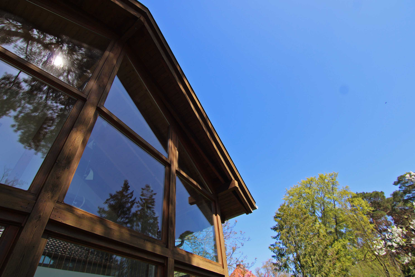 Geräumiger Wintergarten Geräumiger Wintergarten